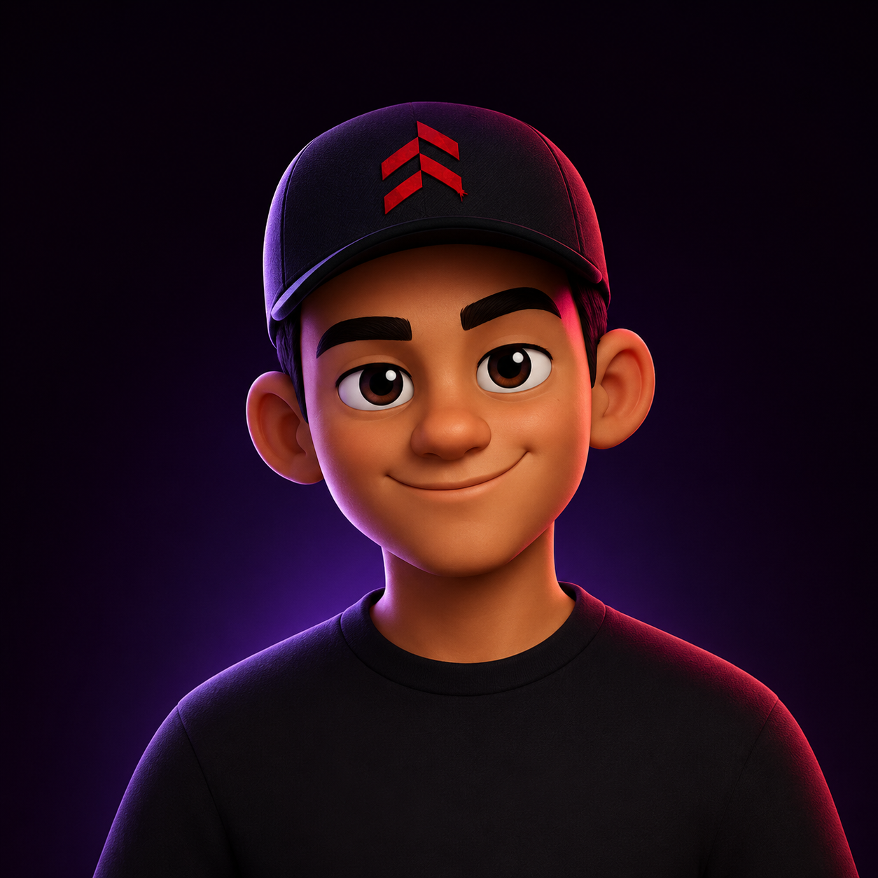 3D character of Ilyas, Founder & Creative Director